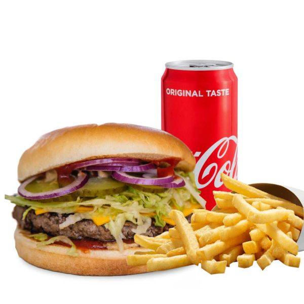 Meniu Burger Classic Big Beef cu suc doza / apa