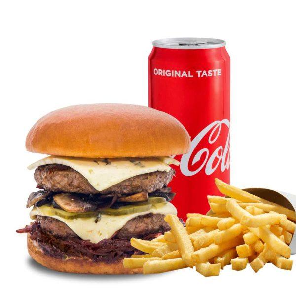 Meniu Double Big Mo cu suc doza / apa