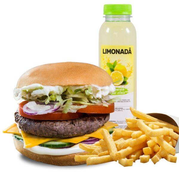 Meniu Royal Classic Beef cu limonada / socata