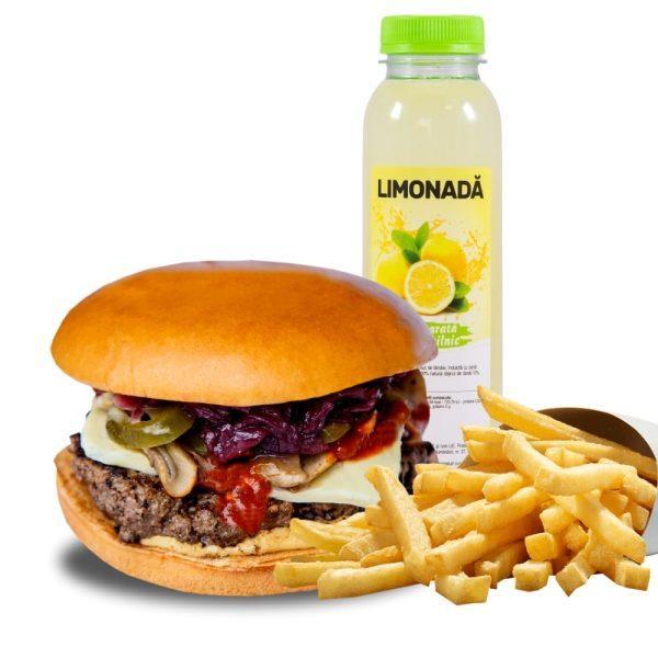 Meniu Spicy Big Mo cu limonada / socata